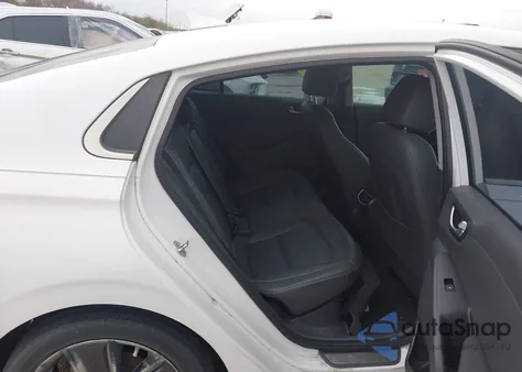 2018 Hyundai Ioniq Hybrid Limited из США, поврежденный, VIN KMHC05LC3JU065639